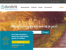 Tablet Screenshot of durabrik.be